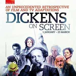 Poster for Dickens On Screen Season at BFI Southbank (1 Jan - 23 March 2012)