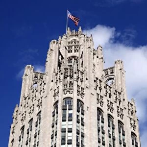 Tribune Building, Chicago, Illinois, America