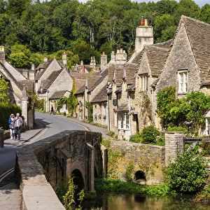 Castle Coombe, Cotswolds, Gloucestershire, England, UK