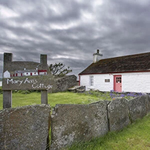 Mary Anns Cottage, crofting museum, Dunnet, Caithness, Scotland