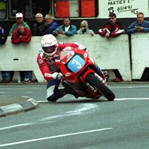 Derek Young (Tillston Honda) 1996 Junior TT