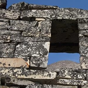 Greenland, Qaqortoq, Hvalsey (aka Whale Island). 14th c. stone ruins of Hvalsey Church