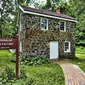 Jerusalem Mill Village Maryland old colonial town gun factory stone 1772 historical