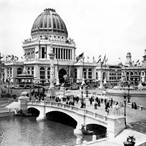COLUMBIAN EXPO, 1893. The Administration and Electrical buildings