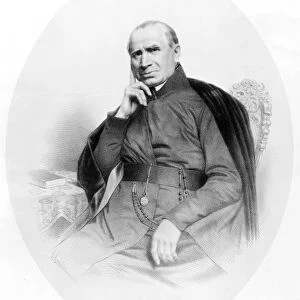 JAMES McELROY (1782-1877). Irish-American Jesuit priest and founder of Boston College