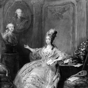 MARIE JOSEPHINE OF SAVOY (1753-1810). Princess of Sardinia and Piedmont and Countess of Provence