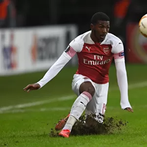 Ainsley Maitland-Niles in Action: Arsenal vs BATE Borisov, UEFA Europa League Round of 32 (Belarus, 2019)
