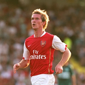 Alex Hleb in Action: Arsenal's Win over SV Mattersburg in Pre-Season Friendly