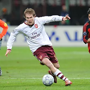 Alex Hleb (Arsenal) Gennaro Gattuso (AC Milan)