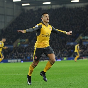 Alexis Sanchez Scores: Arsenal's Thrilling Victory at Everton, Premier League 2016-17