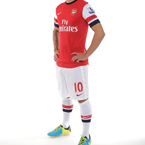 Arsenal 2013-14 Squad: Jack Wilshere at the First Team Photocall