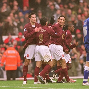 Arsenal FC vs. Cardiff City: 2005-06 Season Match