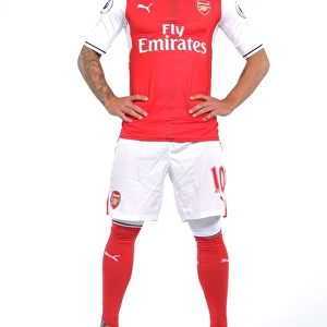 Arsenal Football Club: Jack Wilshere at 2016-17 Team Photocall