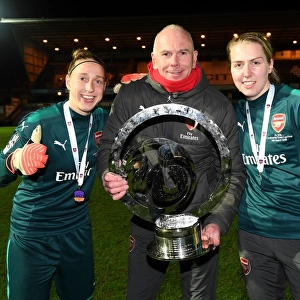 Arsenal Women vs Manchester City Ladies: Battle for the Continental Cup Title at Adams Park (March 14, 2018)