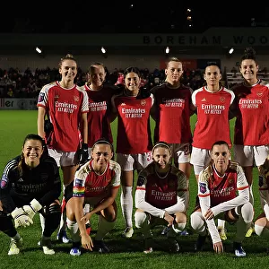 Arsenal Women vs. Tottenham Hotspur Women - FA WSL Cup Clash at Meadow Park (2023-24)