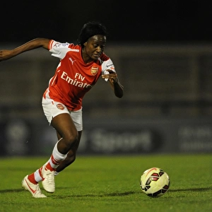 Arsenal's Chioma Ubogagu in Action during WSL Match vs. Bristol Academy