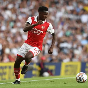 Arsenal's Eddie Nketiah in Action against Fulham in 2022-23 Premier League