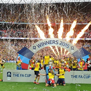 Arsenal's FA Cup Victory Celebration: Arsenal v Aston Villa, 2015
