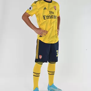 Arsenal's Gabriel Martinelli at 2019-2020 Pre-Season Photoshoot