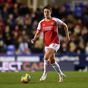 Arsenal's Jennifer Beattie in Action: Reading vs. Arsenal, FA Women's Continental Tyres League Cup 2023-24