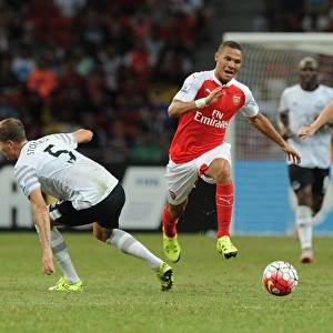 Arsenal's Kieran Gibbs Outsmarts Everton's Stones and Coleman in Barclays Asia Trophy Match