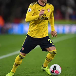 Calum Chambers in Action: Arsenal vs. Sheffield United, Premier League 2019-20