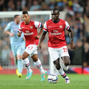 Emmanuel Frimpong (Arsenal). Arsenal 6: 1 Coventry City. Capital One League Cup