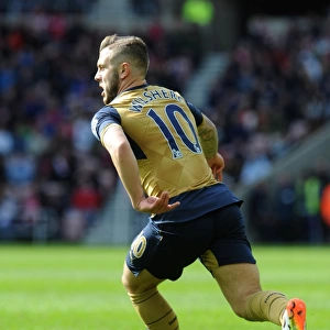 Jack Wilshere in Action: Arsenal vs. Sunderland (Premier League 2015-16)