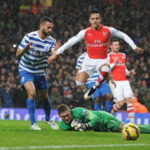 Leaping Past the Keeper: Sanchez vs. Green (Arsenal v QPR, 2014-15)