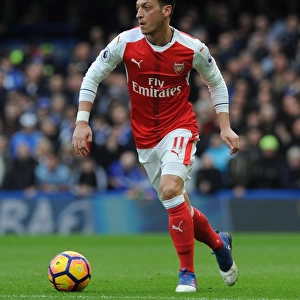 Mesut Ozil in Action: Chelsea vs. Arsenal, Premier League 2016-17