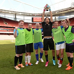 Retail Football Tournament 2014 at Emirates Stadium