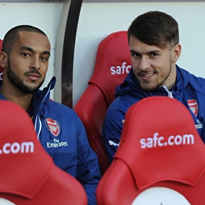 Theo Walcott and Aaron Ramsey: Arsenal's Pre-Match Focus at Sunderland (2014/15)