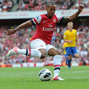 Theo Walcott (Arsenal). Arsenal 6: 1 Southampton. Barclays Premier League