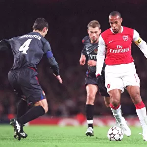 Thierry Henry (Arsenal) Sergei Ignashevich (CSKA)