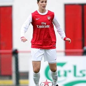 Yvonne Tracy (Arsenal). Arsenal Ladies 9: 0 ZFK Masinac. UEFA Womens Champions League