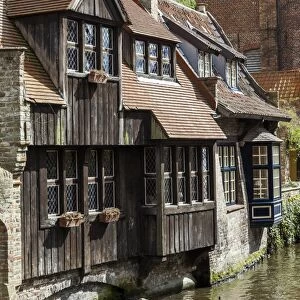 Old houses in Bruges, Belgium