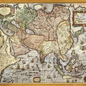 Cartography, Map of Asia. From the Atlas by Joan Blaeu (1596-1673), printed in 1686