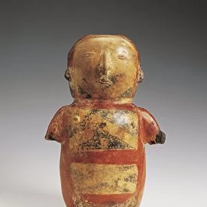 Female statuette from Quimbaya culture, terracotta