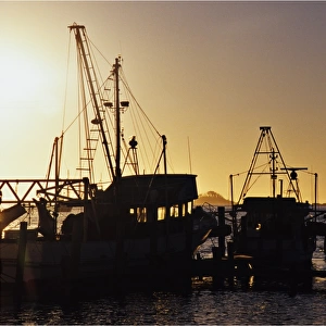 Fishing boats at Dawn, Batemans bay, New South Wales, Australia