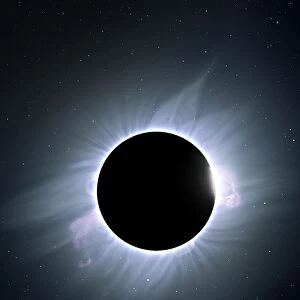 Artwork of Solar Corona