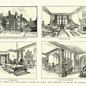 British Home and Hospital for Incurables at Streatham, 1894, 19th Century