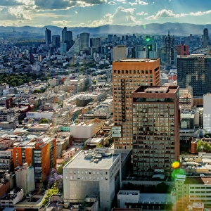 Mexico City Aerial view