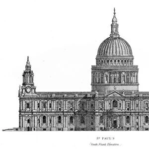 St. Paul cathedral engraving 1878