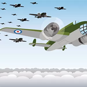 World War Two Bomber Squadron