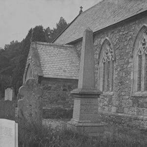 Billy Brays monument, Baldhu Church, Baldhu, Kea, Cornwall. Early 1900s