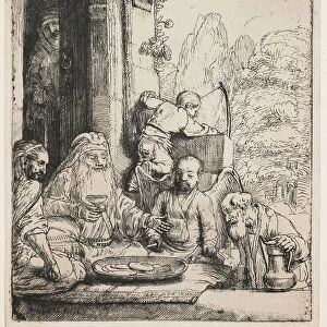 Abraham Entertaining the Angels, 1656