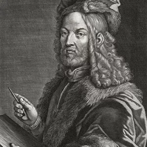 Albrecht Durer. Portrait. (print)