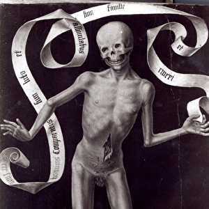 Death, left hand panel from the Triptych of Earthly Vanity and Divine Salvation, c