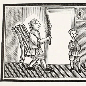A Father and his Sons, illustration from Chap-books of the Eighteenth Century