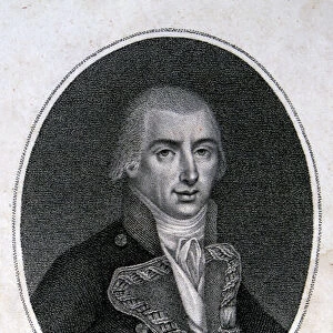 Federico Carlos Gravina, engraved by Juan Brunetti (engraving)